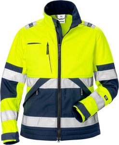 Fristads 125023 High vis softshelljack dames klasse 2 4183 WYH