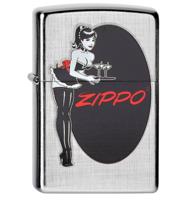 Zippo Aansteker Pinup Huishoudster