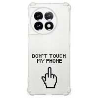 OnePlus 11 Anti Shock Case Finger Don't Touch My Phone - thumbnail