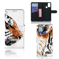 Hoesje Alcatel 1S (2021) Watercolor Tiger - thumbnail