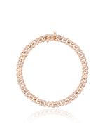 SHAY bracelet Mini Pave Link - Rose - thumbnail