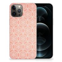 iPhone 12 Pro Max TPU bumper Pattern Orange - thumbnail