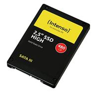 Intenso High Performance interne SSD 480 GB (6,3 cm (2,5 inch), SATA III, 520 MB/seconden) zwart