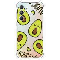 Samsung Galaxy S23 FE Stevig Bumper Hoesje Avocado Singing - thumbnail