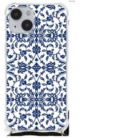 iPhone 14 Plus Case Flower Blue