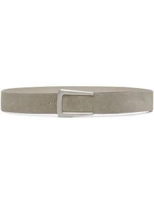 Brunello Cucinelli ceinture fine en daim - Tons neutres