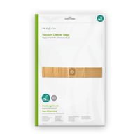 Nedis Stofzuigerzak | 10 Stuks | Papier | voor Electrolux | Bruin | 1 stuks - DUBG111ELE10 DUBG111ELE10