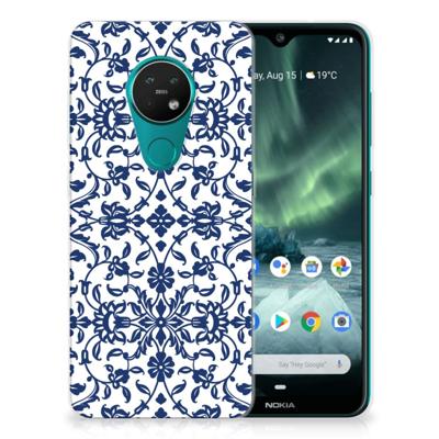 Nokia 7.2 | 6.2 TPU Case Flower Blue