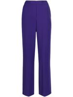 P.A.R.O.S.H. pantalon évasé à taille haute - Violet