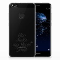 Huawei P10 Lite Siliconen hoesje met naam Heart Smile