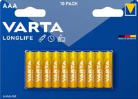 VARTA alkaline AAA (LR03) duurzame batterijen 1,5 V, 10 stuks