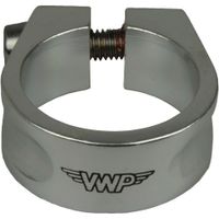 VWP Zadelpenklem 34,9mm inbusbout aluminium zilver - thumbnail