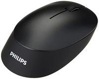 Philips SPK7407B draadloze muis - draadloze verbinding 2,4 GHz Bluetooth 3.0/5.0, 4 knoppen, 1600 dpi optische sensor, ergonomie voor links- en rechtshandigen