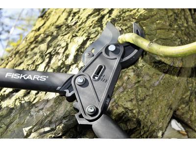 Fiskars PowerStep L85 snoeischaar Aambeeld Oranje