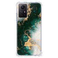 Anti-Shock Hoesje voor Xiaomi Redmi Note 12s Marmer Groen - thumbnail