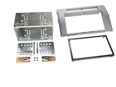 2-DIN Paneel Toyota Corolla Verso 2004-2009 Kleur Zilver 2-DIN Paneel Toyota Corolla Verso 2004-2009 Kleur Zilver