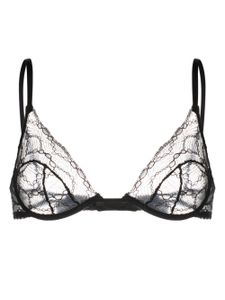 Kiki de Montparnasse soutien-gorge Mon Cheri en dentelle - Noir