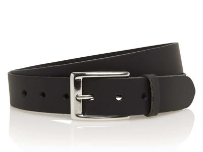 Timbelt Leren Riem 3.5 cm Zwart | Maat 105