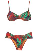 Lygia & Nanny bikini Vitoria à fleurs - Rouge