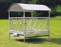 Patura vierkante ruif met diagonaal voerhekken