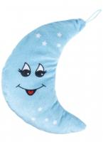 LG Imports knuffel maan 20 cm blauw