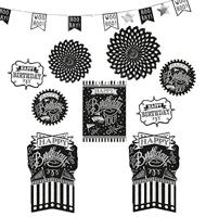 Amscan 241671 - Decoratieset Chalkboard Birthday, Happy Birthday, verjaardag, decoratie