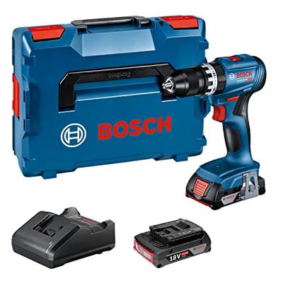 Bosch Professional 18V System accuklopboorschroevendraaier GSB 18V-45 (toerental van 1900 min-1, 2 x 2,0Ah-accu's, GAL 18V-20, L-BOXX)