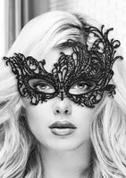 Lace Eye-Mask - Royal - thumbnail