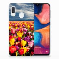 Samsung Galaxy A20e TPU Case Tulpen - thumbnail