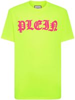 Philipp Plein t-shirt en coton à logo Gothic Plein - Jaune