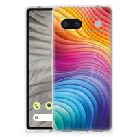 TPU Hoesje voor Google Pixel 7A Regenboog - thumbnail