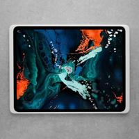 Displine Tablethouder Dame Wall 2.0 voor iPad Pro 12,9 inch wit gepoedercoat USB-C