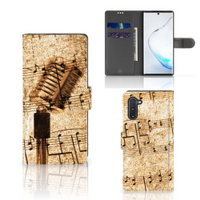 Samsung Galaxy Note 10 Telefoonhoesje met foto Bladmuziek - thumbnail