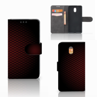 Nokia 3 Telefoon Hoesje Geruit Rood