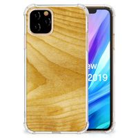 Apple iPhone 11 Pro Stevig Telefoonhoesje Licht Hout