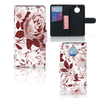 Hoesje Moto G5S Watercolor Flowers