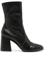 Stuart Weitzman bottines Flareblock 85 mm en daim - Noir - thumbnail