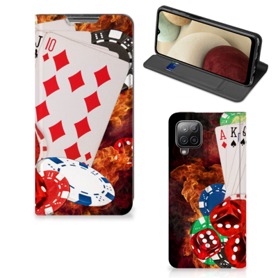 Samsung Galaxy A12 Hippe Standcase Casino