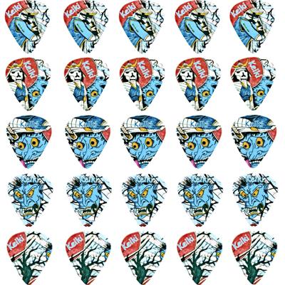 Ortega Keiki KPSR-25RF plectrum set 25 stuks Ortega Keiki KPSR-25RF plectrum set 25 stuks