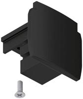Paulmann 91384 railsysteem ProRail3 connector eindkap 1-pack 35x31,5mm zwart railsystemen plafondrail kunststof