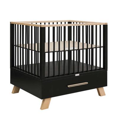 Bopita box Lisa met lade Mat Zwart/Naturel Bopita box Lisa met lade Mat Zwart/Naturel