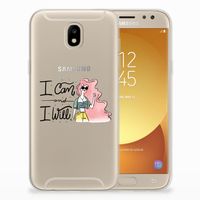 Samsung Galaxy J5 2017 Telefoonhoesje met Naam i Can - thumbnail