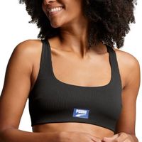 Puma Swim Women Ribbed Scoop Neck Top