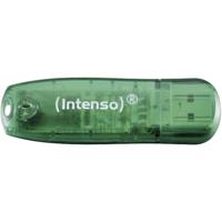 Intenso Rainbow Line USB flash drive 8 GB USB Type-A 2.0 Groen - thumbnail