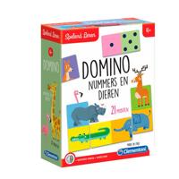 Clementoni Spelend Leren dieren domino