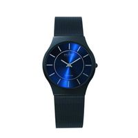 Horlogeband Skagen 233LTMN Mesh/Milanees Zwart - thumbnail