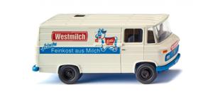 Wiking 027058 H0 Vrachtwagen Mercedes Benz L 406 bestelwagen Westmilch