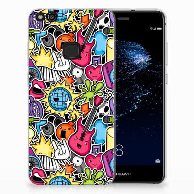 Huawei P10 Lite Silicone Back Cover Punk Rock Huawei P10 Lite Silicone Back Cover Punk Rock