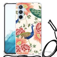 Case Anti-shock voor Samsung Galaxy A54 5G Pink Peacock