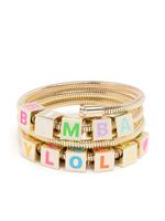 Bimba y Lola bracelet en chaîne à logo - Or